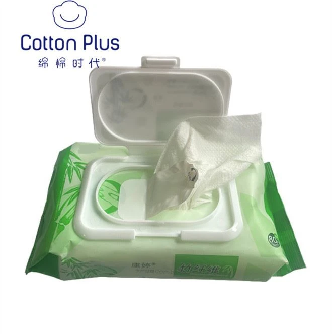 Anti Bacterial Wet Wipes Bamboo Fiber